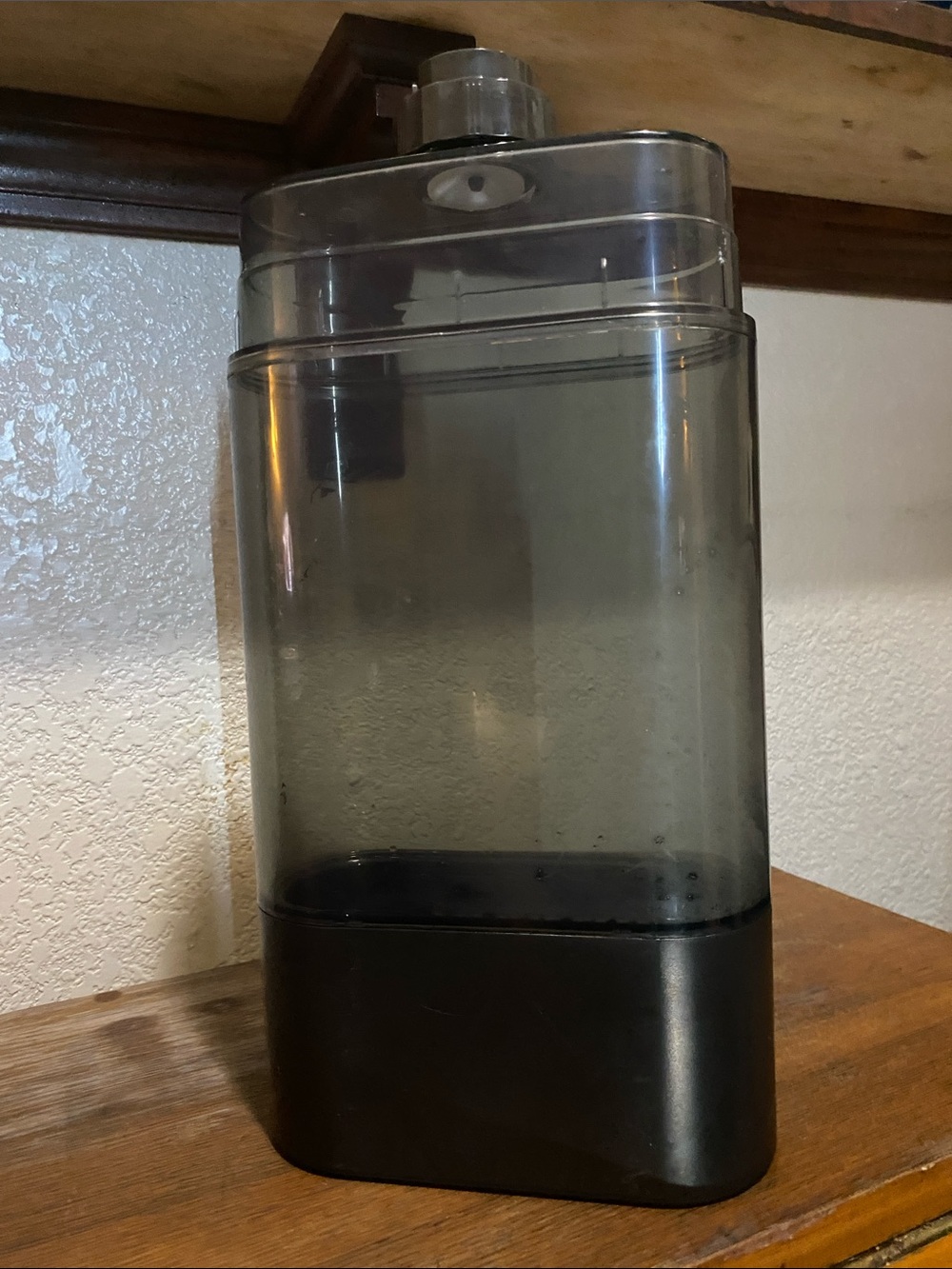 Black Opal Smoky Gray Plastic Dispenser Bottle